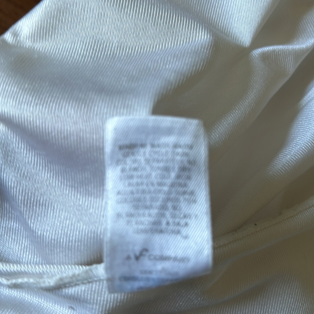 Vanity Fair 2X White Half Slip - Picture 5 of 5